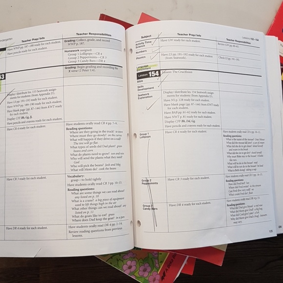 A Beka 5K School books And Flashcards - Picture 2 of 4